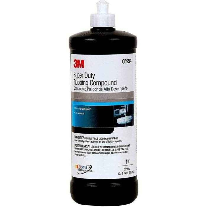 Rubbing Compound Super Duty  - 1 qt. | 3M 05954