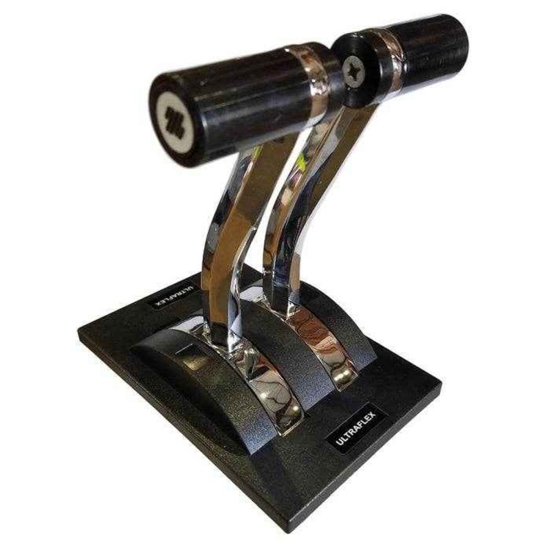 Dual Raked Lever Top Mount Control - Shift Only | Uflex USA B46S