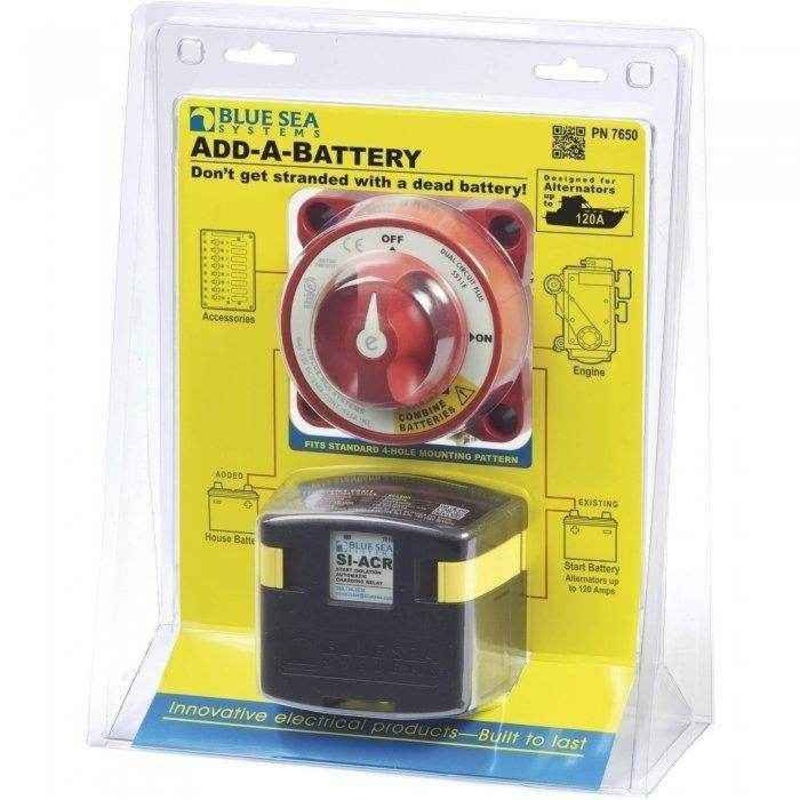 Blue Sea Dual Circuit Plus Battery Bank Combiner 7650
