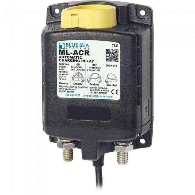 Blue Sea Ml-Series Heavy Duty Automatic Charging Relay 7623