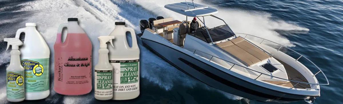 Boat Cleaning Essentials – Marine-Grade Cleaners & Tools